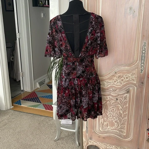 ❗️Last Chance❗️ Free People Perfect Dream Dress, Berry Combo - Picture 5 of 11